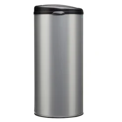 ROSSIGNOL Poubelle A Ouverture Manuelle - 45l - Handtouch - Gris Metal -Nettoyage Outils Boutique rossignol poubelle ouverture manuelle 45l handtouch gris metal 9R93582 2