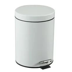 ROSSIGNOL Poubelle A Pedale Essencia - 5l - Blanc