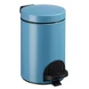 ROSSIGNOL Poubelle A Pedale Sanelia - 3l - Bleu Mat Lisse -Nettoyage Outils Boutique rossignol poubelle pedale sanelia 3l bleu mat lisse 9R90376