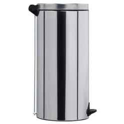 ROSSIGNOL Poubelle A Pedale Sanelia - Seau Antibactérien - 30l - Inox Brillant -Nettoyage Outils Boutique rossignol poubelle pedale sanelia seau antibact rien 30l inox brillant 9R90350 2