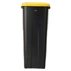 ROSSIGNOL Poubelle De Tri Mobile - 110l - Movatri - Noir / Jaune - Couv Ferme -Nettoyage Outils Boutique rossignol poubelle tri mobile 110l movatri noir jaune couv ferme 9R55513 1