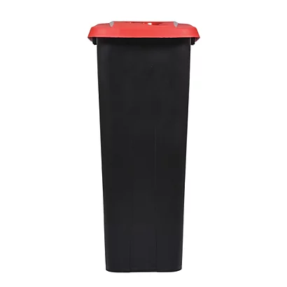 ROSSIGNOL Poubelle De Tri Mobile - 110l - Movatri - Noir / Rouge 4 ROSSIGNOL Poubelle De Tri Mobile - 110l - Movatri - Noir / Rouge – Image 2