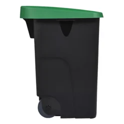 ROSSIGNOL Poubelle De Tri Mobile - 85l - Movatri - Noir / Vert -Nettoyage Outils Boutique rossignol poubelle tri mobile 85l movatri noir vert 9R56186 2