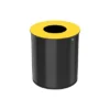 ROSSIGNOL Poubelle De Tri Selectif 15l Neotri - Tri Plastique - Gris Manganese / Jaune Colza