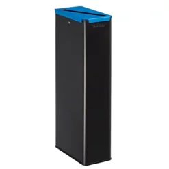 ROSSIGNOL Poubelle De Tri Selectif 20l Calitri - Tri Papier - Gris Manganese / Bleu Ciel