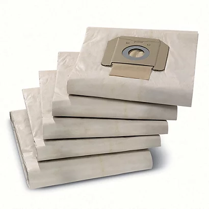 Sacs Aspirateur Filtrants Indéchirables 3 Couches Kärcher NT65/ 2 Ap, Lot De 5 3 Sacs Aspirateur Filtrants Indéchirables 3 Couches Kärcher NT65/ 2 Ap, Lot De 5