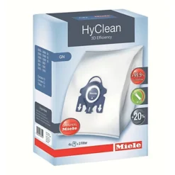 Sacs Aspirateur Miele HyClean 3D Efficiency, Lot De 4