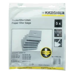 Sacs Aspirateur Papier Kärcher 35 L, Lot De 5