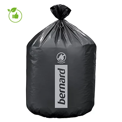 Sacs Poubelle Déchets Courants Bernard Supertene Noirs 110 L, Lot De 250 3 Sacs Poubelle Déchets Courants Bernard Supertene Noirs 110 L, Lot De 250