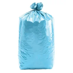 Sacs Poubelle Déchets Courants Bleus Translucides 50 L, Lot De 250