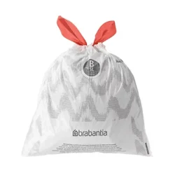 Sacs Poubelle Déchets Courants Brabantia Poignées Coulissantes Blancs 5 L, Lot De 240 -Nettoyage Outils Boutique sacs poubelle chets courants brabantia poign coulissantes blancs 5 lot 240 423220 2