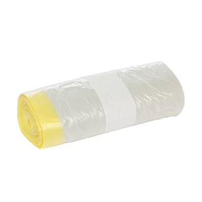 Sacs Poubelle Déchets Courants Poignées Coulissantes Transparents 30 L, Lot De 100 4 Sacs Poubelle Déchets Courants Poignées Coulissantes Transparents 30 L, Lot De 100 – Image 2