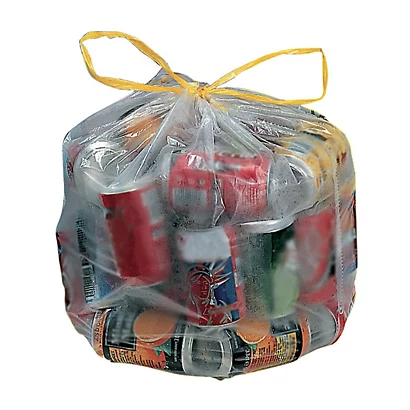 Sacs Poubelle Déchets Courants Poignées Coulissantes Transparents 30 L, Lot De 100 3 Sacs Poubelle Déchets Courants Poignées Coulissantes Transparents 30 L, Lot De 100