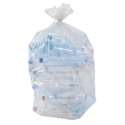Sacs Poubelle Déchets Courants Transparents 110 L, Lot De 250 4 Sacs Poubelle Déchets Courants Transparents 110 L, Lot De 250 – Image 2