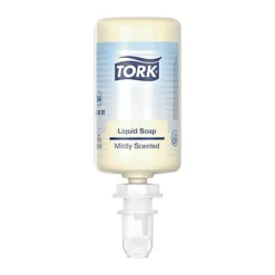Savon Liquide Doux Tork Premium S4 1 L, Lot De 6 Cartouches
