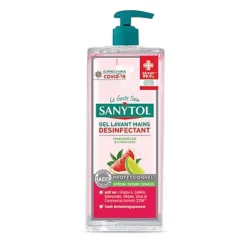 Savon Désinfectant Mains Sanytol Cuisine Pamplemousse Citron Vert 1 L