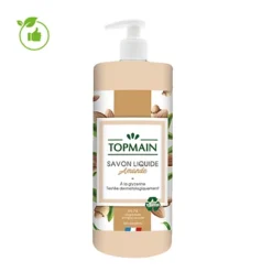 Savons Glycérinés Topmain Amande 500 Ml, Lot De 12