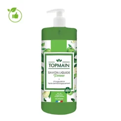 Savons Glycérinés Topmain Parfum Pomme 500 Ml, Lot De 12