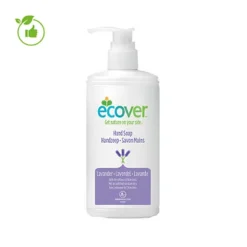 Savons Mains Ecover Lavande Et Aloe Vera 250 Ml, Lot De 6