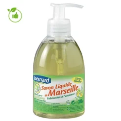 Savons De Marseille Bernard Citron Menthe 300 Ml, Lot De 6