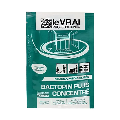 Désinfectant HACCP à Diluer Le Vrai Bactopin Plus 20 Ml, Lot De 250 3 Désinfectant HACCP à Diluer Le Vrai Bactopin Plus 20 Ml, Lot De 250
