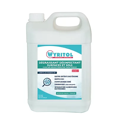 Désinfectant Multi-usages Dégraissant Wyritol 5 L 3 Désinfectant Multi-usages Dégraissant Wyritol 5 L