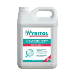 Désinfectant Multi-usages HACCP Wyritol 3D Bactérisol 7 Pin 5 L