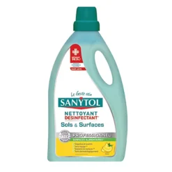 Désinfectant Multi-usages Nettoyant HACCP Sanytol Citron 5 L