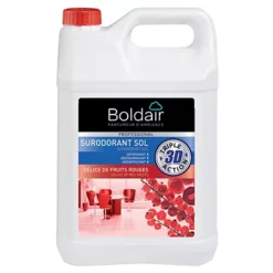 Désinfectant Nettoyant Surodorant Boldair Fruits Rouges 5 L