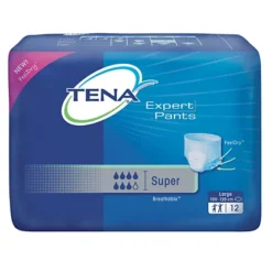 Slip Absorbant Tena Expert Pants Super, Taille Large, Paquet De 12
