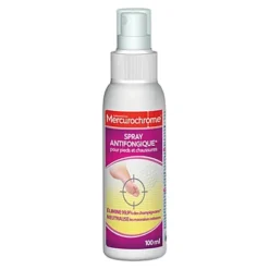 Spray Antifongique Pour Les Pieds Mercurochrome 100 Ml