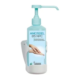 Support Mural Anios PVC Blanc Pour Flacon 500 Ml