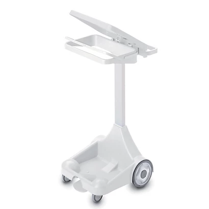 Support Sac Poubelle D'intérieur 4 Roues à Pédale Bernard Blanc Avec Couvercle 110 L 3 Support Sac Poubelle D'intérieur 4 Roues à Pédale Bernard Blanc Avec Couvercle 110 L