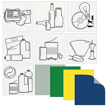 Support Sac Poubelle D'intérieur Sur Pied Hailo Gris Avec Couvercle 120 L 4 Support Sac Poubelle D'intérieur Sur Pied Hailo Gris Avec Couvercle 120 L – Image 2