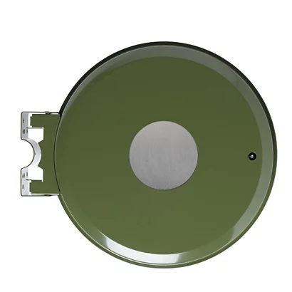 Support Sac Poubelle Mural Rossignol Collectrap Essentiel Vert Olive Avec Couvercle 110 L 4 Support Sac Poubelle Mural Rossignol Collectrap Essentiel Vert Olive Avec Couvercle 110 L – Image 2