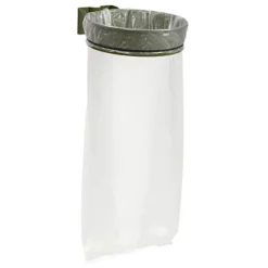 Support Sac Poubelle Mural Rossignol Ecollecto Essentiel Vert Olive Sans Couvercle 110 L
