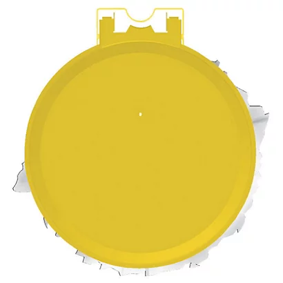 Support Sac Poubelle Mural Rossignol Jaune Avec Couvercle 110 L 4 Support Sac Poubelle Mural Rossignol Jaune Avec Couvercle 110 L – Image 2