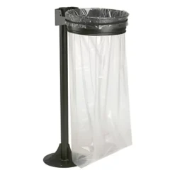 Support Sac Poubelle Sur Pied Rossignol Gris Sans Couvercle