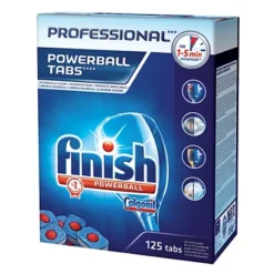 Tablettes Lave-vaisselle Cycle Court Finish Powerball, Boîte De 125