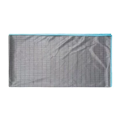 Torchons Microfibre Vaisselle Top Glass 45 X 70 Cm 210 G/m2 Gris, Lot De 5 4 Torchons Microfibre Vaisselle Top Glass 45 X 70 Cm 210 G/m2 Gris, Lot De 5 – Image 2