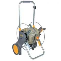 Dévidoir Tuyau Arrosage équipé 2 Roues Hozelock 25 M