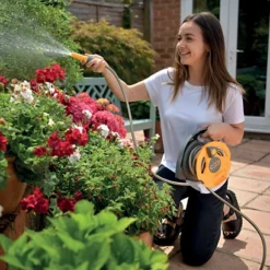 Dévidoir Tuyau Arrosage équipé Hozelock Micro Reel 10 M -Nettoyage Outils Boutique vidoir tuyau arrosage quip hozelock micro reel 10 780960 3