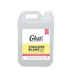 Vinaigre Blanc 18° Ultraconcentré HACCP Gloss 5 L